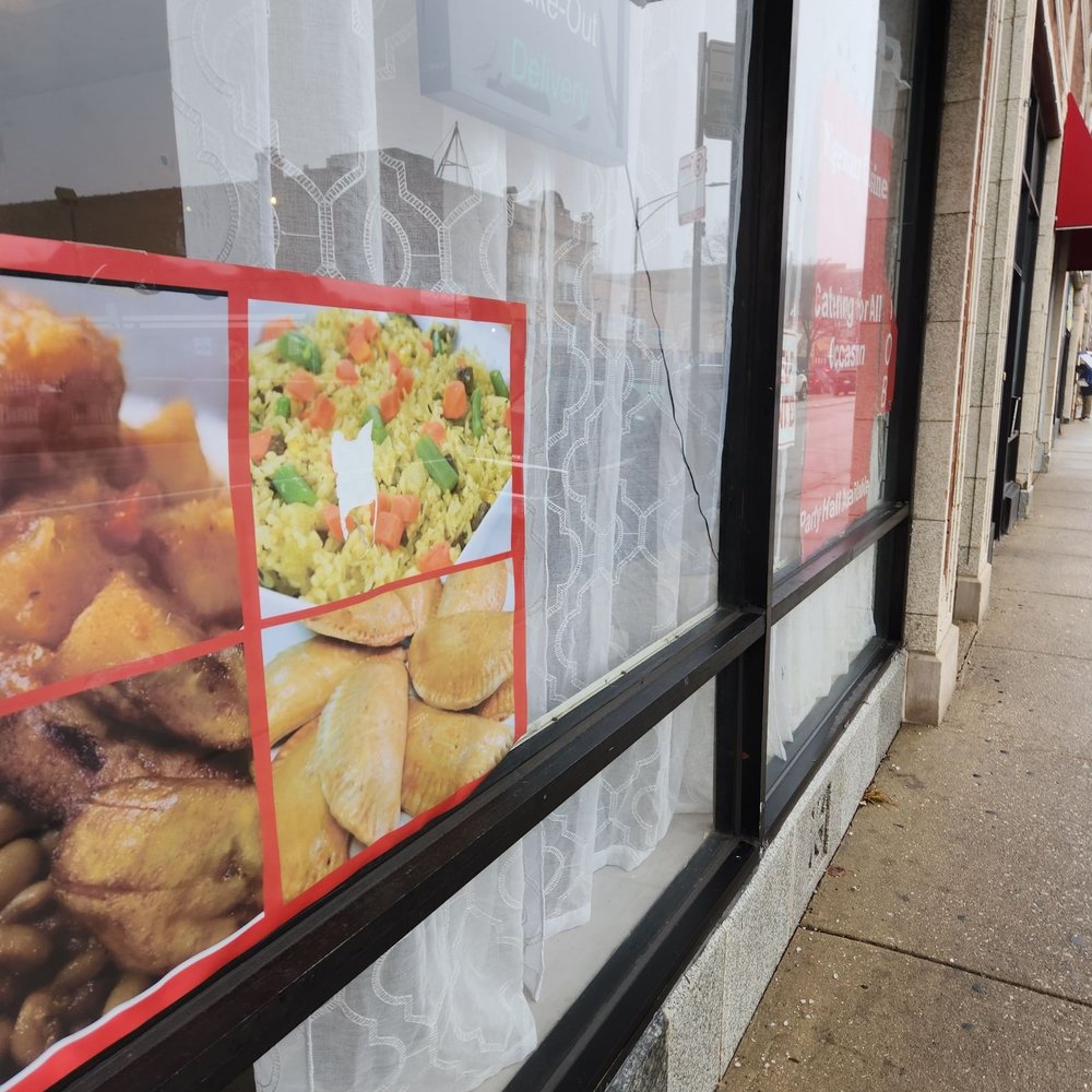 K I African Restaurant - a menu in a window - African Near Me - Chicago, Illinois K I African Restaurant - a menu in a window - African Near Me - Chicago, Illinois
