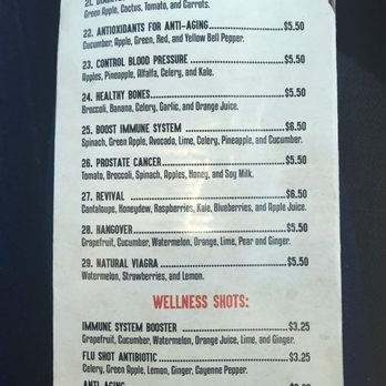 Healthy and Simple - Smoothie menu - Juice Bars & Smoothies Near Me - Chicago, Illinois