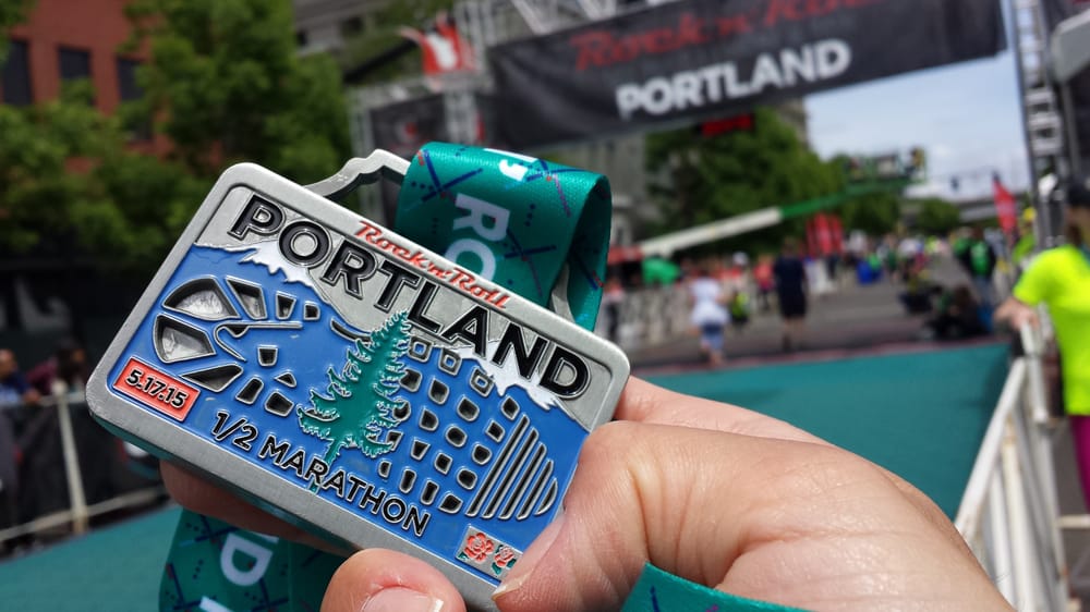 Rock 'n' Roll Portland 1/2 Marathon Logo