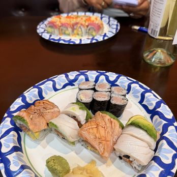 Fat Tuna Sushi - Pick 1 Signature Roll & 1 Regular Roll Fat Tuna roll Yellowtail scallion - Sushi Bars Near Me - Philadelphia, Pennsylvania Fat Tuna Sushi - Pick 1 Signature Roll & 1 Regular Roll Fat Tuna roll Yellowtail scallion - Sushi Bars Near Me - Philadelphia, Pennsylvania