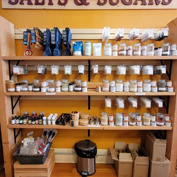 Arome - a shelf of salt and sugars - Herbs & Spices Near Me - Hood River, Oregon