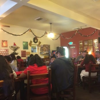 Mitla Cafe - Full house at lunch time - Mexican Near Me - San Bernardino, California