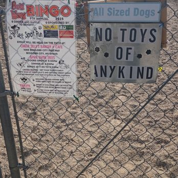 See Spot Run Dog Park - No toys of any kind! Keeps fighting to a minimum - Dog Parks Near Me - Boulder City, Nevada
