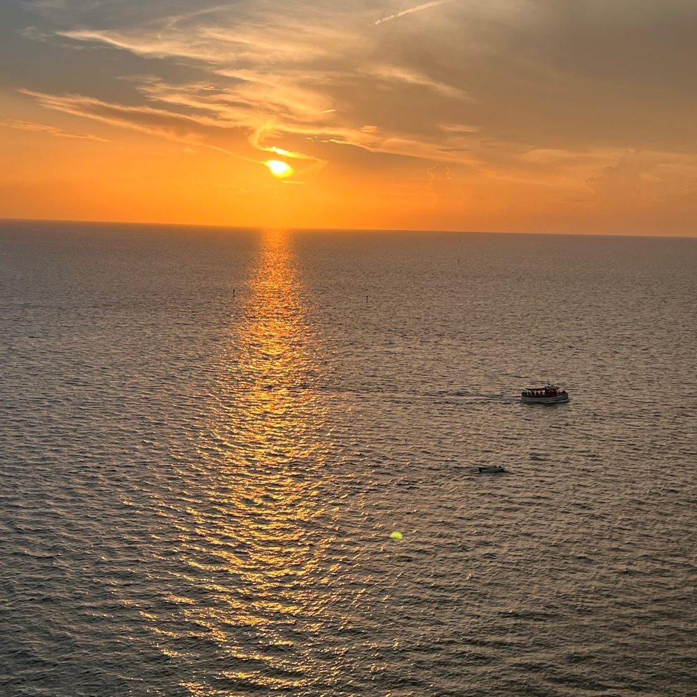 Opal Sands - Sunset view from my room - Resorts Near Me - Clearwater Beach, Florida Opal Sands - Sunset view from my room - Resorts Near Me - Clearwater Beach, Florida