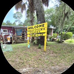 Shantytown village