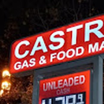 The Fairway - a gas station sign at night - New American Near Me - La Junta, Colorado