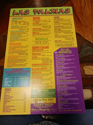 Menu photo 2 Las Palmas Mexican Restaurant Baton Rouge, LA Menu photo 2 Las Palmas Mexican Restaurant Baton Rouge, LA