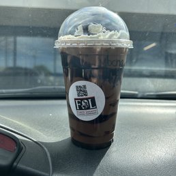 Iced Mocha Latte Iced Mocha Latte