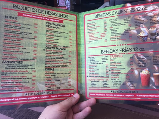 Menu photo 3 Fikafé Coffee Shop Puebla, PUE
