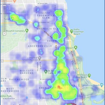 Stewart School Lofts - That red hotspot? That's the step outside your door. - Apartments Near Me - Chicago, Illinois