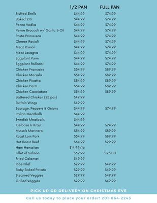 Menu photo 3 Natoli's Secaucus, NJ