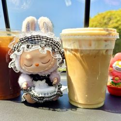 Auria Coffee - Left: Espresso Tonic  Right: Corn Einspanner Coffee
