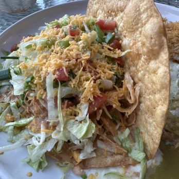 2 Margaritas - Chicken chalupa - juicy and DELICIOUS - Mexican Near Me - Union, Washington