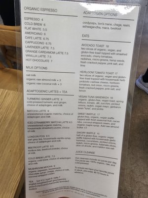 Menu photo 8 Linden Organic Gilbert, AZ