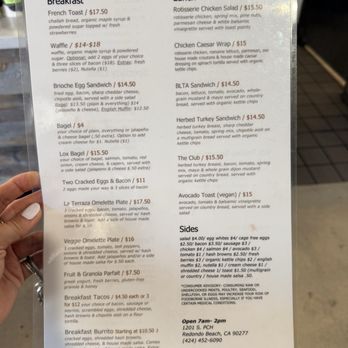 La Terraza - Coffee & Tea Near Me - Redondo Beach, California La Terraza - Coffee & Tea Near Me - Redondo Beach, California