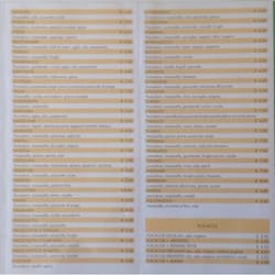 Pizzeria D'Asporto Peter Pan - Lista delle pizze