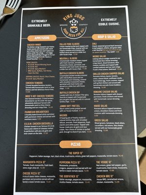 Menu photo 5 King Jugg Brewing Fishers, IN