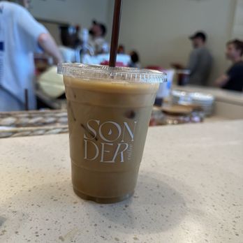 Sonder Coffee - Orange creamsicle latte - Coffee & Tea Near Me - Wendell, North Carolina