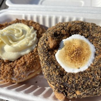 Montclair Bread Company - Peach cobbler donut, smores donut - Bakeries Near Me - Montclair, New Jersey Montclair Bread Company - Peach cobbler donut, smores donut - Bakeries Near Me - Montclair, New Jersey