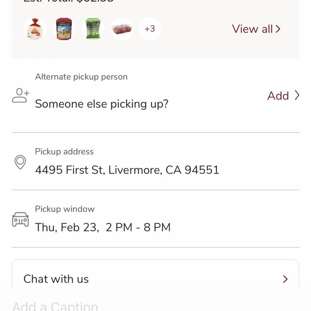 Safeway - If this is normal then this app isn't for me. I was guessing, I'll order at 1100 and should have everything well before dinner? - Grocery Near Me - Livermore, California Safeway - If this is normal then this app isn't for me. I was guessing, I'll order at 1100 and should have everything well before dinner? - Grocery Near Me - Livermore, California
