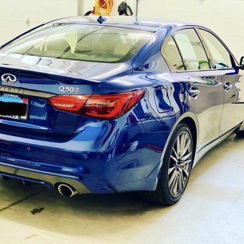 iWrap Club - Q50 chrome delete - Vehicle Wraps Near Me - McHenry, Illinois