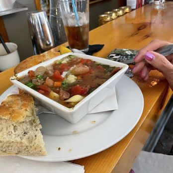 Krista's - Tortellini soup - New American Near Me - Cornish, Maine