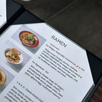 Mensho - Menu - Noodles Near Me - Houston, Texas Mensho - Menu - Noodles Near Me - Houston, Texas