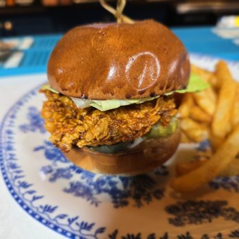 The Atlantic - Nashville Hot Chicken Sandwich - Seafood Near Me - Virginia Beach, Virginia The Atlantic - Nashville Hot Chicken Sandwich - Seafood Near Me - Virginia Beach, Virginia