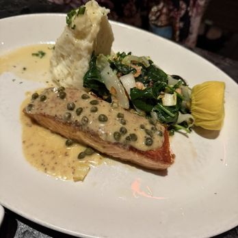 Nick's On State - Seared Scottish Salmon - New American Near Me - Carlsbad, California Nick's On State - Seared Scottish Salmon - New American Near Me - Carlsbad, California