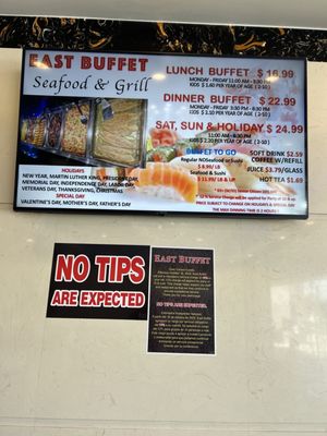 Menu photo 2 East Buffet Hawaiian Gardens, CA