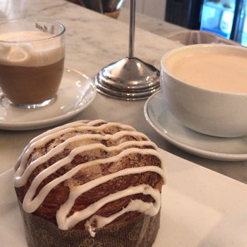 Romancing the Bean Cafe - Latte, chai latte, and cinnamon monkey bread. - Coffee & Tea Near Me - Burbank, California Romancing the Bean Cafe - Latte, chai latte, and cinnamon monkey bread. - Coffee & Tea Near Me - Burbank, California