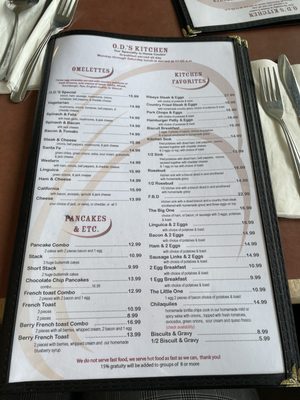 Menu photo 6 OD's Kitchen Gilroy, CA