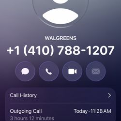 Walgreens - Walgreens hung the phone up after 3 hours & 12 minutes of waiting on hold