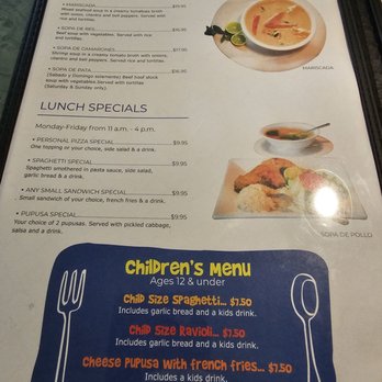 Cuscatlan Comida Salvadoreña - Menu - Salvadoran Near Me - Escondido, California