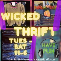 Wicked Thrift - LOOK FOR OUR PLANTERS OUTSIDE!! Open Tues-Sat 11-6