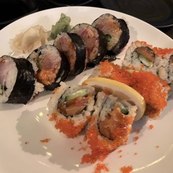 Ryoko's - Hot Tail ($7.50) & Spicy Golden Gate ($9) - Sushi Bars Near Me - San Francisco, California