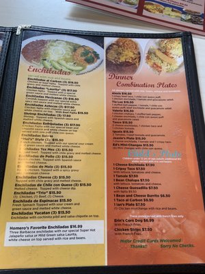 Menu photo 5 Barcenas Mexican Kitchen League City, TX
