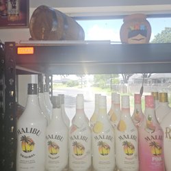 El Patron Liquor Store - MALIBU, Regular, Watermelon, Pineapple, Mango, and Pink.