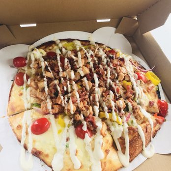 Pieology Pizzeria, Montgomery / Chase Corner - Chicken buffalo specialty pizza - Pizza Near Me - Montgomery, Alabama