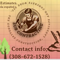 Gonzales Landscape Services - Landscape & concrete services and more For more ℹ call (308-672-1528) or webpage/landscape@gr.com