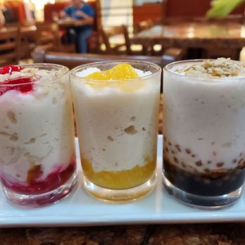 Café Via Mare - Shooters - mini halo halo, mais con hielo and ginumis. - Filipino Near Me - Lungsod Quezon, NCR Café Via Mare - Shooters - mini halo halo, mais con hielo and ginumis. - Filipino Near Me - Lungsod Quezon, NCR