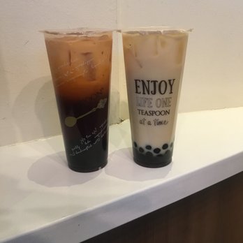 Teaspoon - Thai tea and Liquid Gold with Boba - Desserts Near Me - San Francisco, California Teaspoon - Thai tea and Liquid Gold with Boba - Desserts Near Me - San Francisco, California