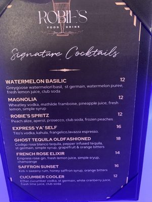 Menu photo 1 Robie's Saint Louis, MO