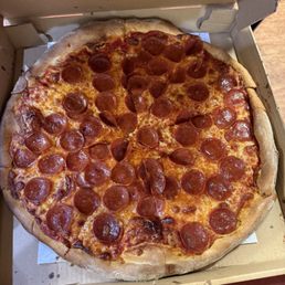 Large Pepperoni (extra pepperoni well done) Large Pepperoni (extra pepperoni well done)