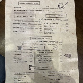 OMELI Kitchen - Menu - Vietnamese Near Me - Fullerton, California OMELI Kitchen - Menu - Vietnamese Near Me - Fullerton, California