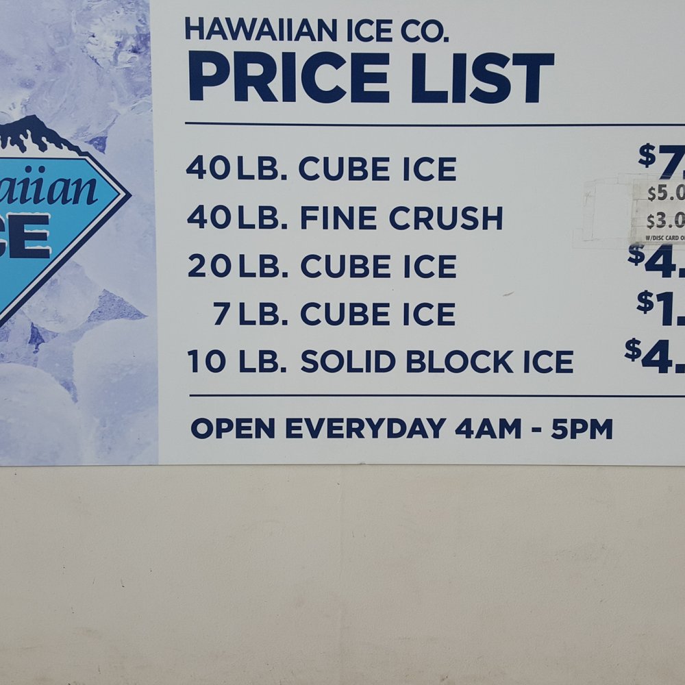 Hawaiian Ice - Ice Delivery Near Me - Honolulu, Hawaii Hawaiian Ice - Ice Delivery Near Me - Honolulu, Hawaii
