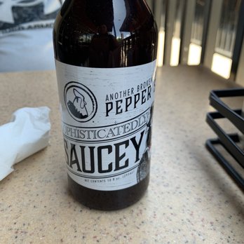 Another Broken Egg Cafe - Their amazing SAUCE , they do sell if you want to take home - Breakfast & Brunch Near Me - Tampa, Florida