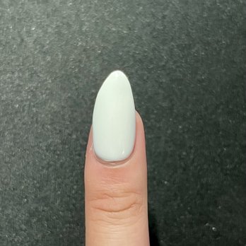 Sunset Nails - Misshapen nail--the left side is shaved down more than the right, making it uneven - Nail Salons Near Me - San Francisco, California