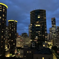 Patagonia - Seattle at night