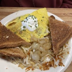White Birch Golf Course - Loaded potato omelette